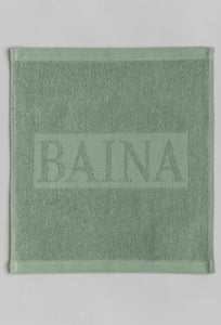 Agnes Face Cloth - Sage-BAINA-P&amp;K The General Store