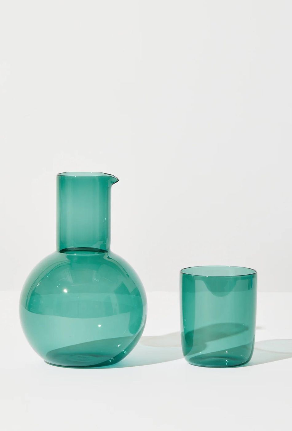 Belly Carafe + Cup Set - Teal-House of Nunu-P&K The General Store