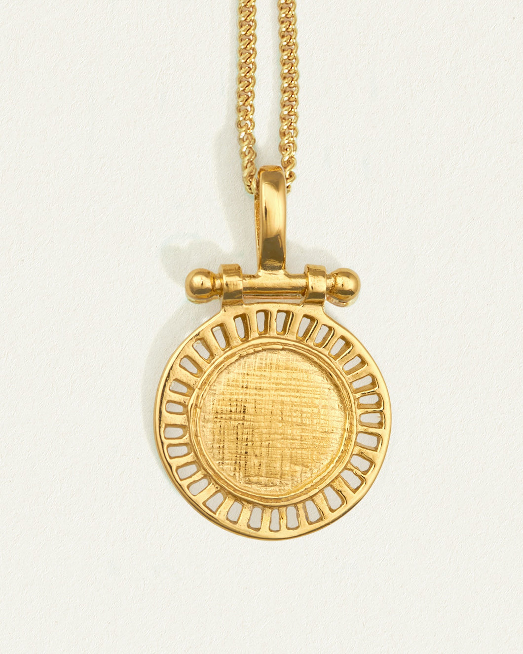 Solar Necklace - Gold Vermeil-TEMPLE OF THE SUN-P&K The General Store