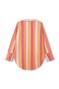 Sun Stripe Organic Cotton Shirt-ZULU & ZEPHYR-P&amp;K The General Store