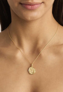 She is Zodiac Necklace - 18k Gold Vermeil/Gemini-BY CHARLOTTE-P&amp;K The General Store