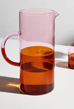Load image into Gallery viewer, Two Tone Pitcher - Pink + Amber-FAZEEK-P&amp;K The General Store
