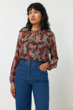 Load image into Gallery viewer, Patchwork Floral Top - Berry-KATE SYLVESTER-P&amp;K The General Store
