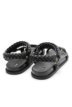 Load image into Gallery viewer, Elke Braided Sandal - Black-LA TRIBE-P&amp;K The General Store

