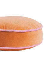Load image into Gallery viewer, Castilo Round Velvet Cushion - Mocha-SAGE AND CLARE-P&amp;K The General Store
