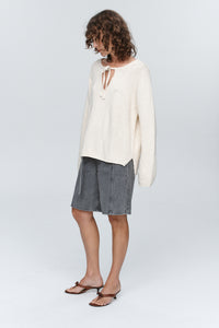 Gabrielle Jumper - Ivory-MARLE-P&amp;K The General Store