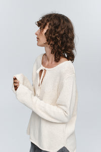 Gabrielle Jumper - Ivory-MARLE-P&amp;K The General Store