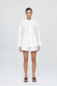 Edie Shirt - Blanc-MARLE-P&amp;K The General Store