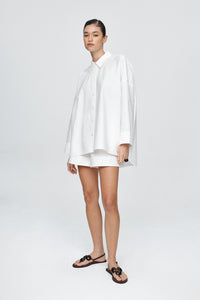 Edie Shirt - Blanc-MARLE-P&amp;K The General Store