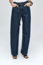Load image into Gallery viewer, Belted Wide Leg Jean - Classic Blue-MARLE-P&amp;K The General Store
