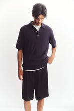 Load image into Gallery viewer, Henry Knit Polo - True Navy-ASSEMBLY LABEL-P&amp;K The General Store
