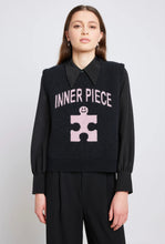 Load image into Gallery viewer, Inner Piece Vest - Black-Twenty Seven Names-P&amp;K The General Store
