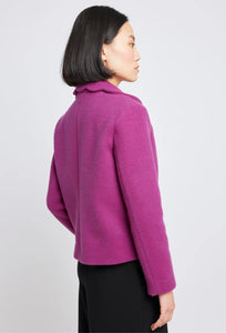 Purple Flag Scalloped Blazer - Grape-Twenty Seven Names-P&amp;K The General Store