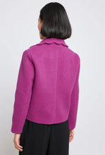 Load image into Gallery viewer, Purple Flag Scalloped Blazer - Grape-Twenty Seven Names-P&amp;K The General Store
