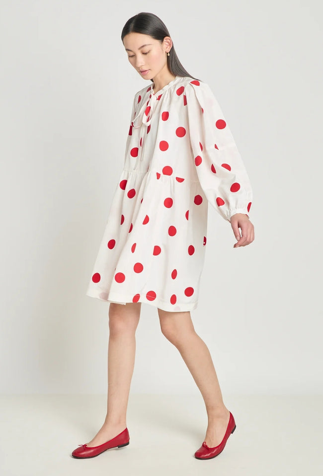 Transference Dress - Red Polka Dot-Twenty Seven Names-P&amp;K The General Store