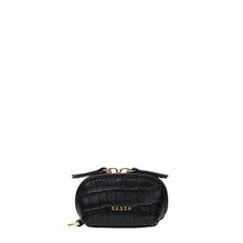 Load image into Gallery viewer, Tarin Pouch - Black Croc-SABEN-P&amp;K The General Store
