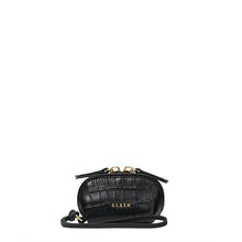 Load image into Gallery viewer, Tarin Pouch - Black Croc-SABEN-P&amp;K The General Store
