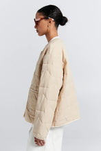 Load image into Gallery viewer, Quilted Drift Jacket - Natural-KAREN WALKER-P&amp;K The General Store
