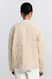 Quilted Drift Jacket - Natural-KAREN WALKER-P&amp;K The General Store
