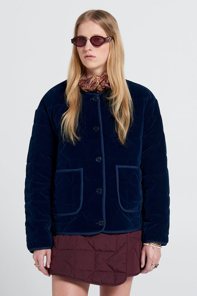 Ashford Jacket - Navy-KAREN WALKER-P&amp;K The General Store