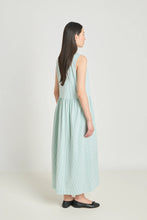Load image into Gallery viewer, Subjective Dress - Jade Seersucker-TWENTY SEVEN NAMES-P&amp;K The General Store
