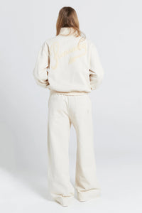 Runaway Scrawl Zip-Up - Ecru-KAREN WALKER-P&amp;K The General Store