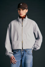 Load image into Gallery viewer, Runaway Zip Front Sweatshirt - Grey Marle-KAREN WALKER-P&amp;K The General Store
