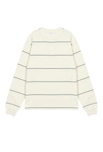 Load image into Gallery viewer, Baxter Stripe Long Sleeve Tee - Cream/Black-ASSEMBLY LABEL-P&amp;K The General Store
