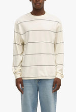 Load image into Gallery viewer, Baxter Stripe Long Sleeve Tee - Cream/Black-ASSEMBLY LABEL-P&amp;K The General Store
