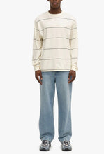 Load image into Gallery viewer, Baxter Stripe Long Sleeve Tee - Cream/Black-ASSEMBLY LABEL-P&amp;K The General Store
