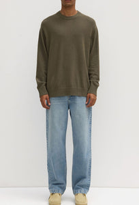 Caleb Crew Knit - Light Sorrel-ASSEMBLY LABEL-P&amp;K The General Store
