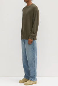 Caleb Crew Knit - Light Sorrel-ASSEMBLY LABEL-P&amp;K The General Store