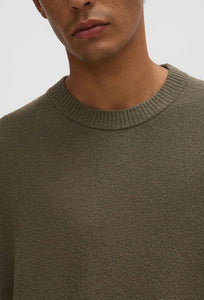Caleb Crew Knit - Light Sorrel-ASSEMBLY LABEL-P&amp;K The General Store