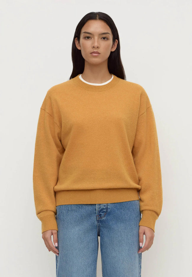 Carter Wool Sweater - Honey-ASSEMBLY LABEL-P&amp;K The General Store