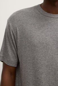 Dax Wool Blend Tee - Grey Marle-ASSEMBLY LABEL-P&amp;K The General Store