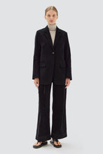 Load image into Gallery viewer, Jolene Cord Blazer - Black-ASSEMBLY LABEL-P&amp;K The General Store
