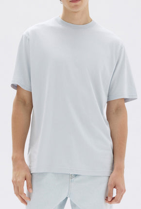 Knox Organic Oversized Tee - Blue Haze-ASSEMBLY LABEL-P&amp;K The General Store