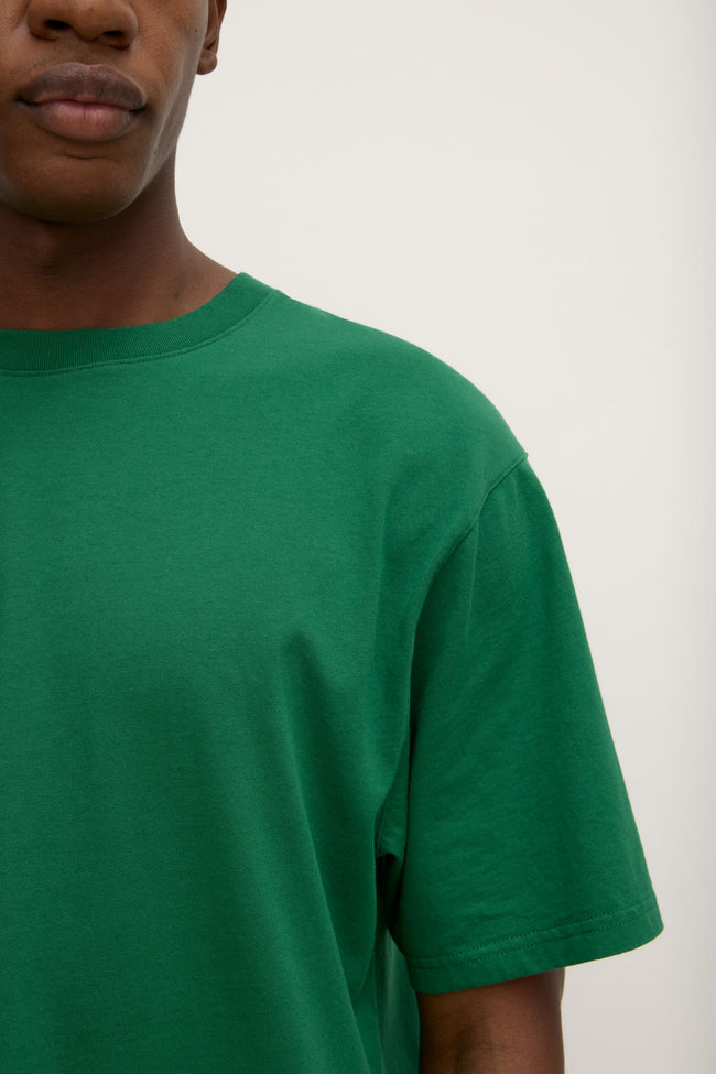 Knox Organic Oversized Tee - Ivy-ASSEMBLY LABEL-P&amp;K The General Store