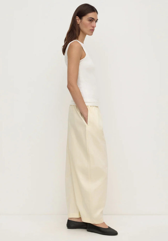 Lola Barrel Pant - Vanilla-ASSEMBLY LABEL-P&amp;K The General Store