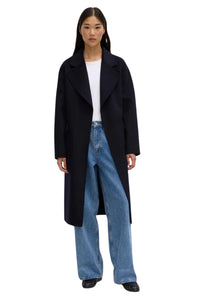 Sadie Single Breasted Wool Coat - Midnight-ASSEMBLY LABEL-P&amp;K The General Store