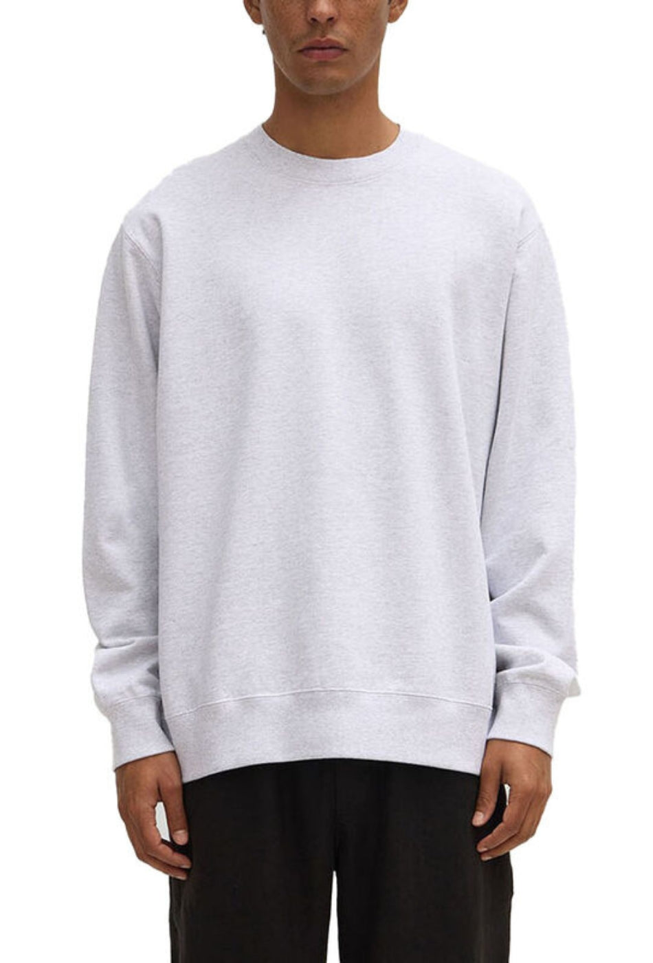 Weekender Crew Fleece - Heather Grey-ASSEMBLY LABEL-P&K The General Store