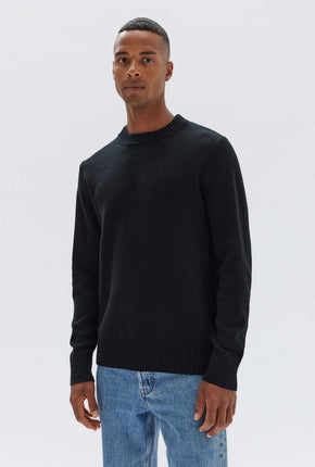 Carson Knit - Black-ASSEMBLY LABEL-P&amp;K The General Store