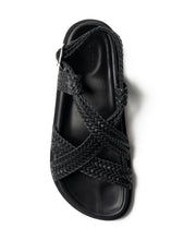 Load image into Gallery viewer, Amara Braided Sandal - Black-LA TRIBE-P&amp;K The General Store
