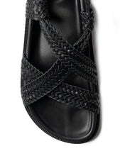 Load image into Gallery viewer, Amara Braided Sandal - Black-LA TRIBE-P&amp;K The General Store
