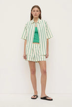 Load image into Gallery viewer, Agnes Stripe Short Butter/Bright Green-ASSEMBLY LABEL-P&amp;K The General Store
