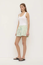 Load image into Gallery viewer, Agnes Stripe Short Butter/Bright Green-ASSEMBLY LABEL-P&amp;K The General Store
