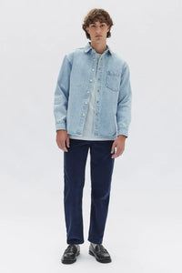 Denim Overshirt - Light Stone-ASSEMBLY LABEL-P&amp;K The General Store