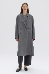 Kirby Twill Trench - Dark Ash-ASSEMBLY LABEL-P&amp;K The General Store