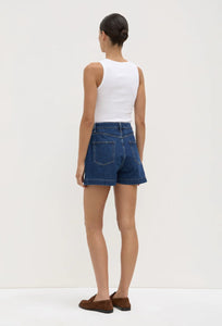 Boxy Denim Short - Heritage Blue-ASSEMBLY LABEL-P&amp;K The General Store
