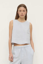 Load image into Gallery viewer, Estelle Linen Top - Cloud-ASSEMBLY LABEL-P&amp;K The General Store
